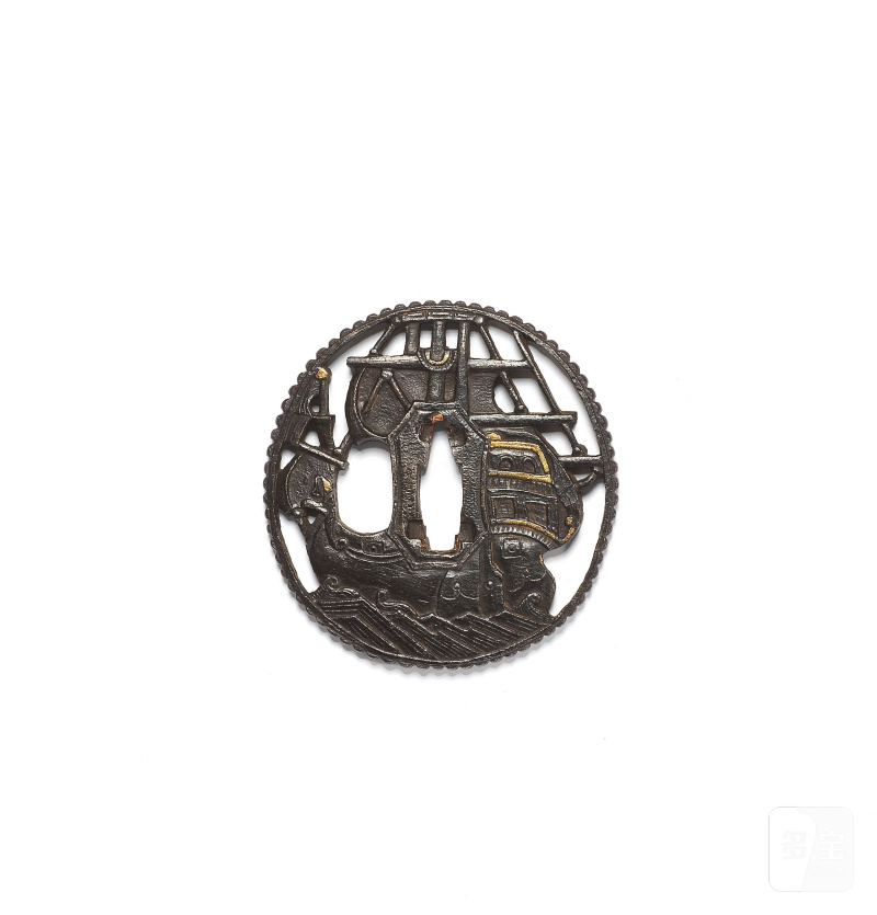 意大利家族收藏 | TSUBA NANBAN EN FER